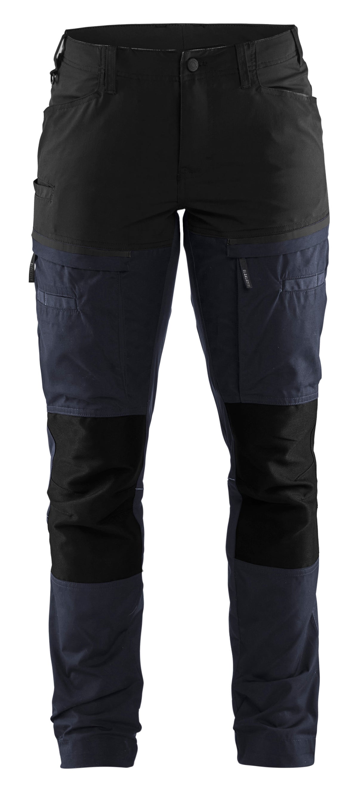 Service Werkbroek Stretch Dames 7166 - Donker marineblauw/Zwart