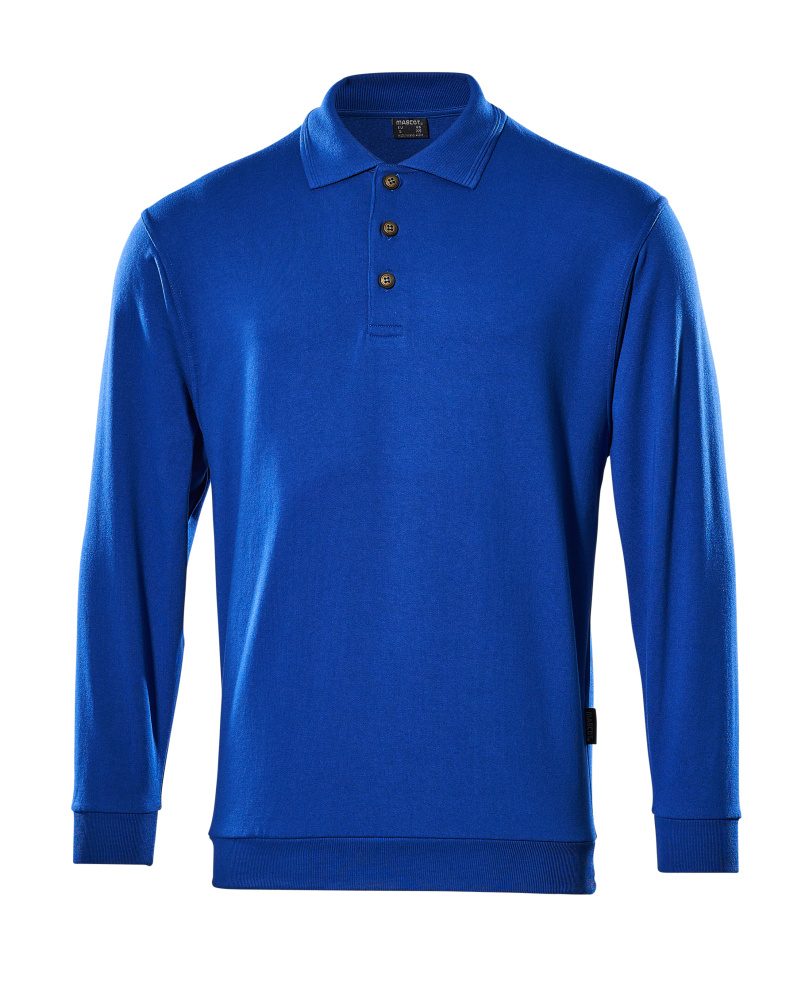 Polosweatshirt 00785 - 11 - korenblauw