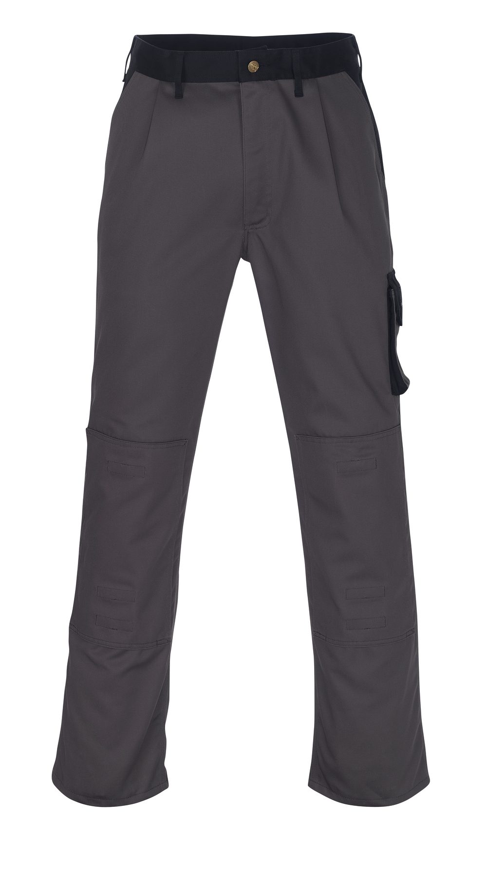 Broek met kniezakken 00979 - 8889 - antraciet/zwart