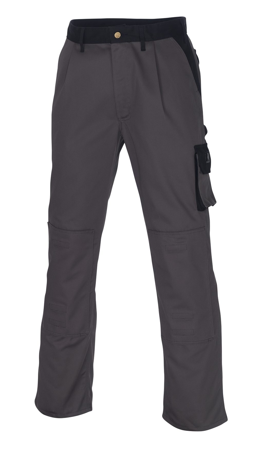 Broek met kniezakken 00979 - 8889 - antraciet/zwart
