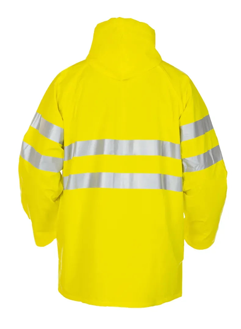High-Visibility regenjas Valencia - Fluor Geel