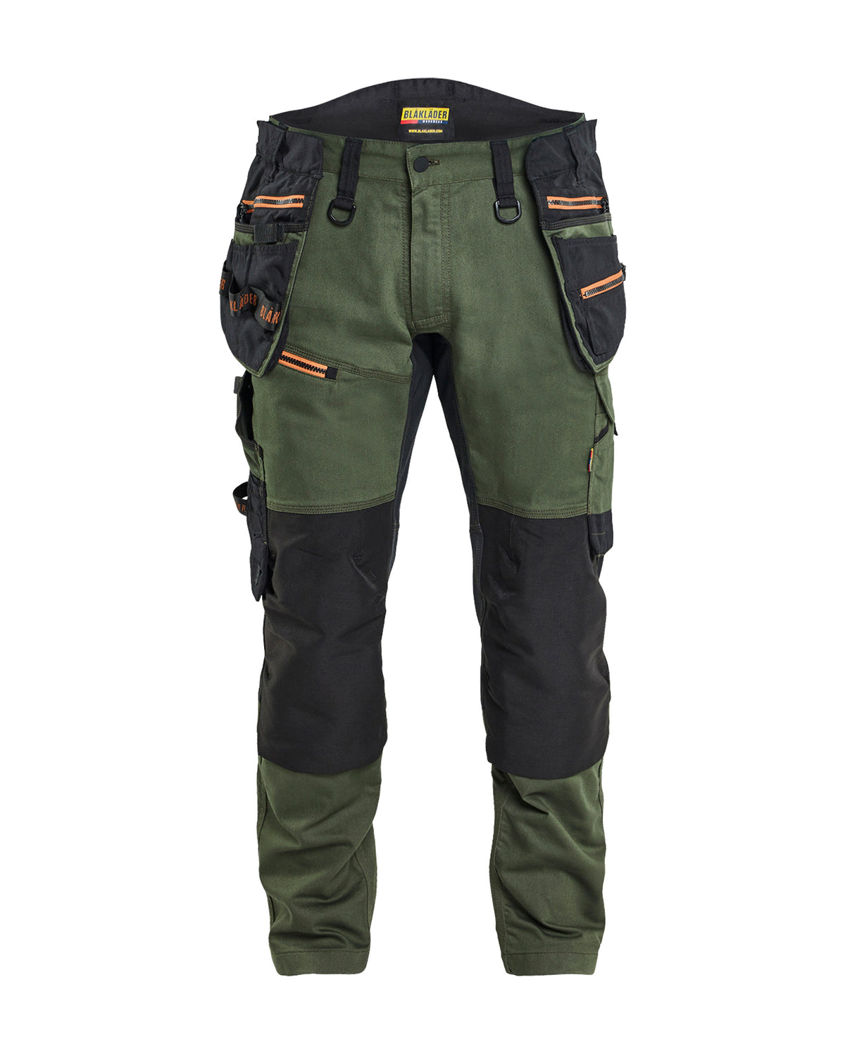 Werkbroek STRIKER - Woudgroen/Roest