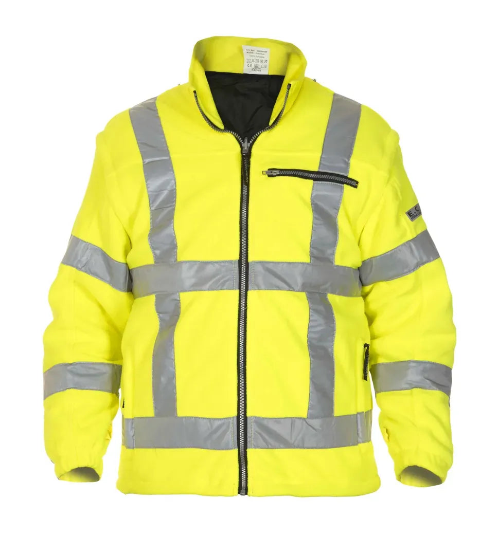 Hydrowear Unisex High Visibility Fleecejack Franeker RWS