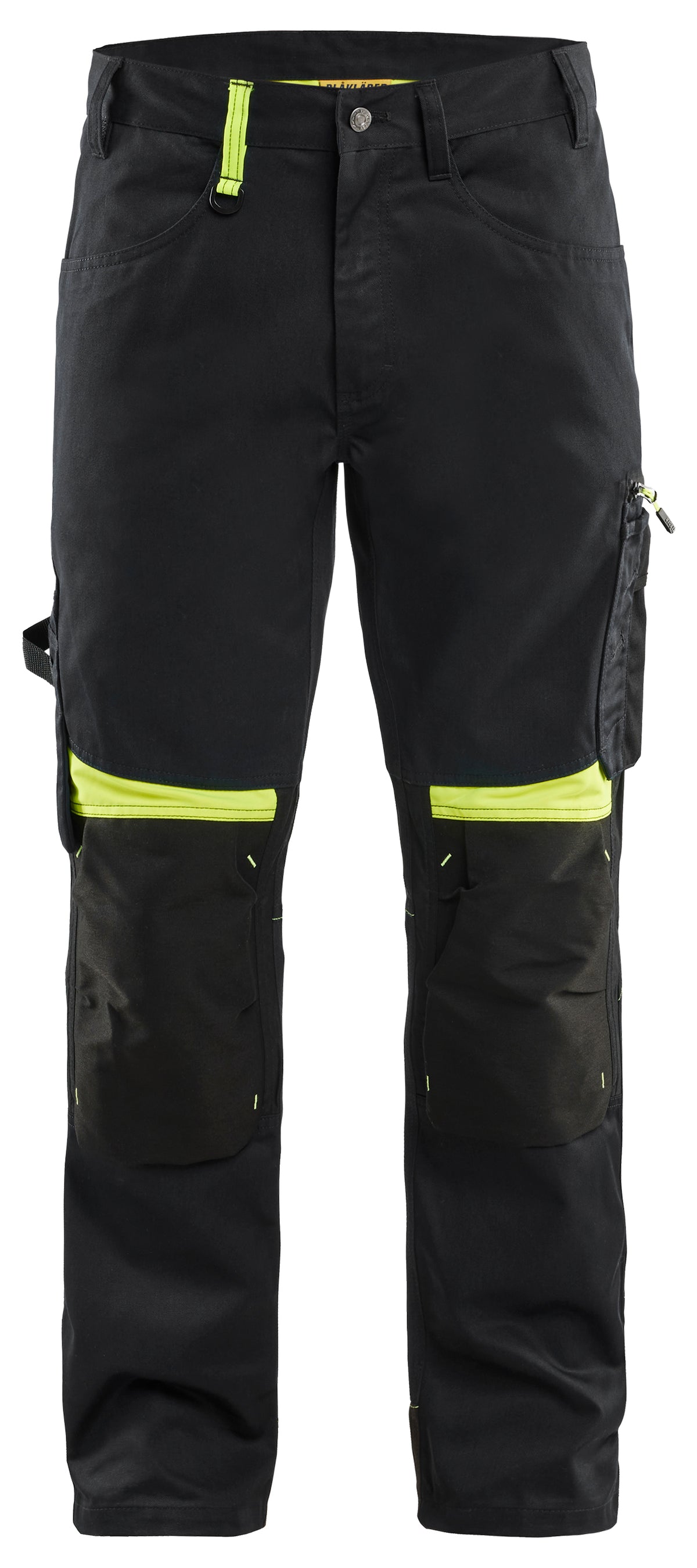Werkbroek 1556 - Zwart/High Vis Geel