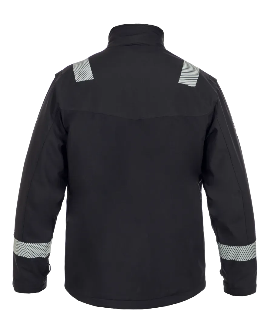 Multinorm softshell jack Menorca - Zwart