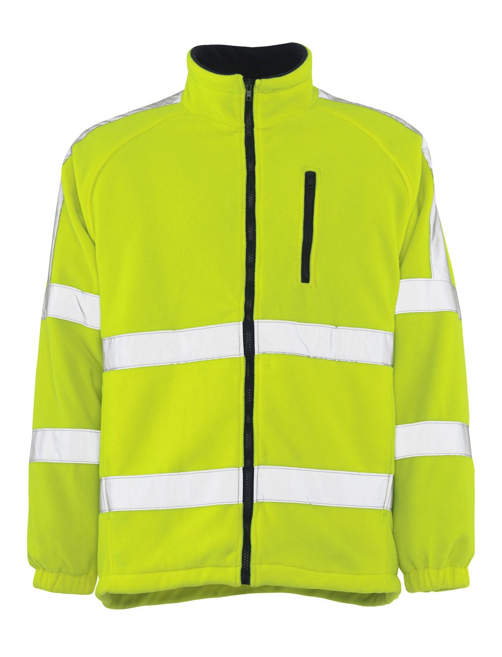 Fleecejack 05242 - 17 - hi-vis geel