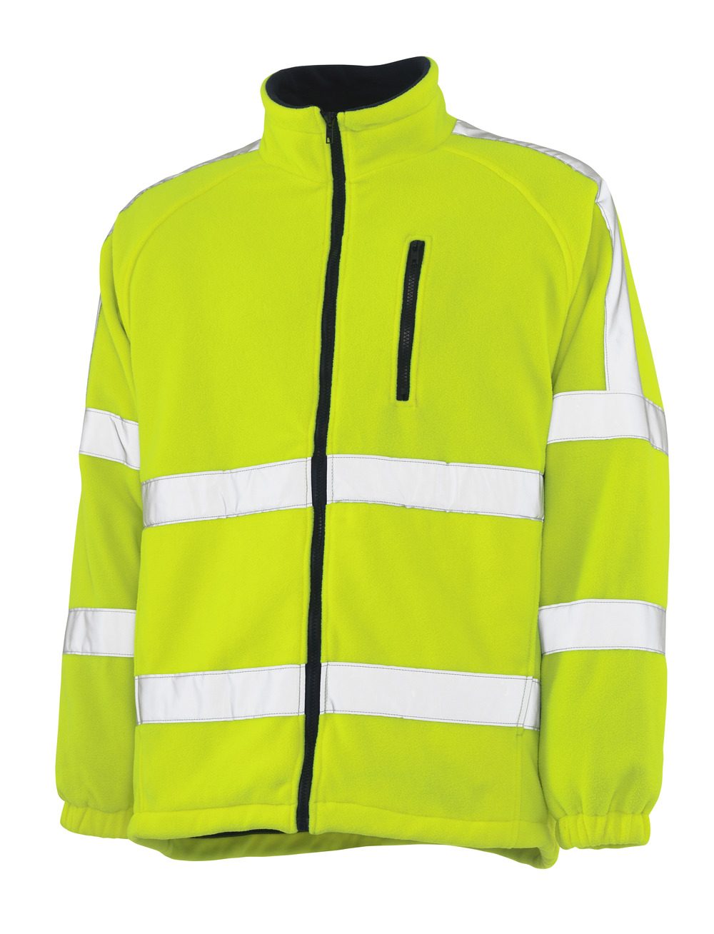 Fleecejack 05242 - 17 - hi-vis geel