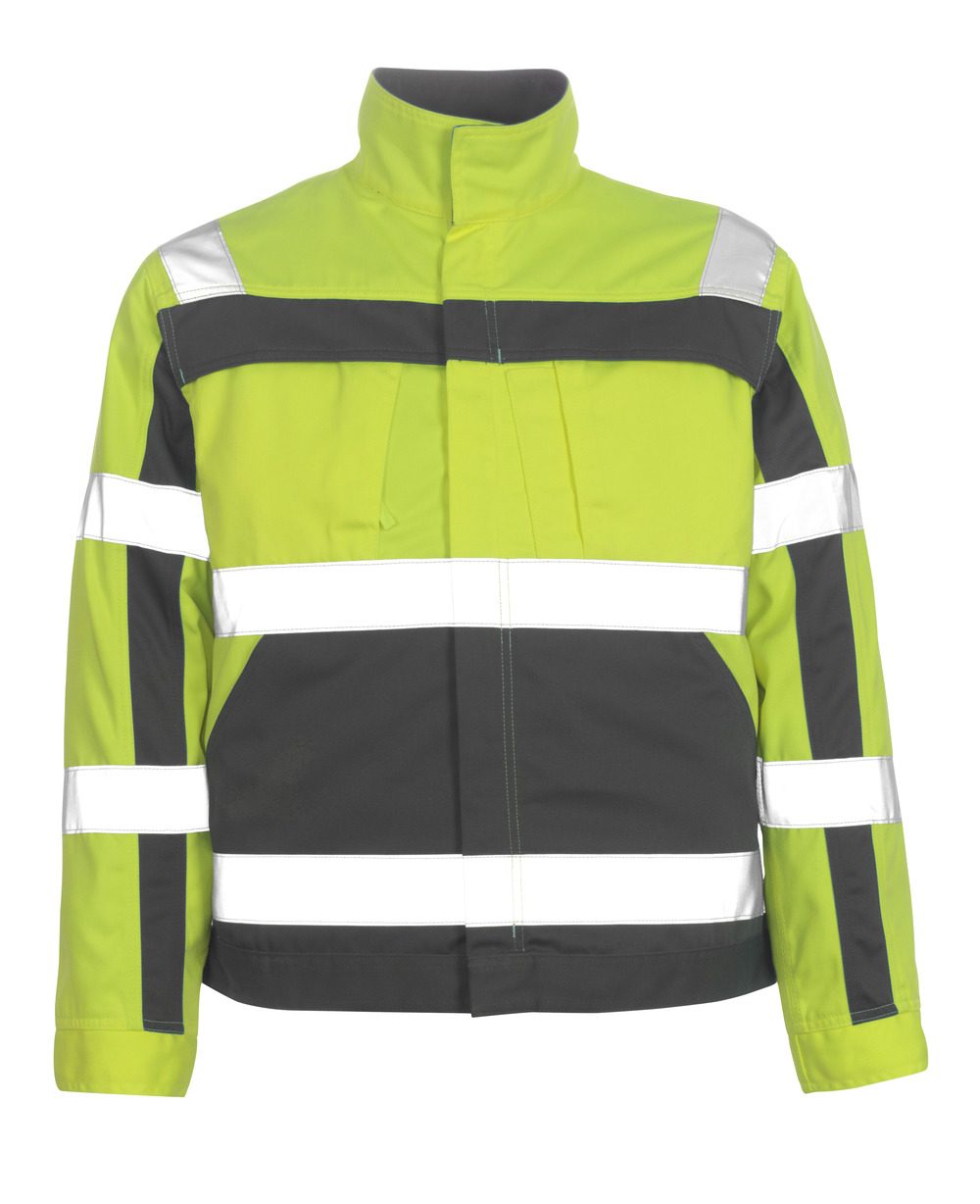 Jas 07109 - 17888 - hi-vis geel/antraciet