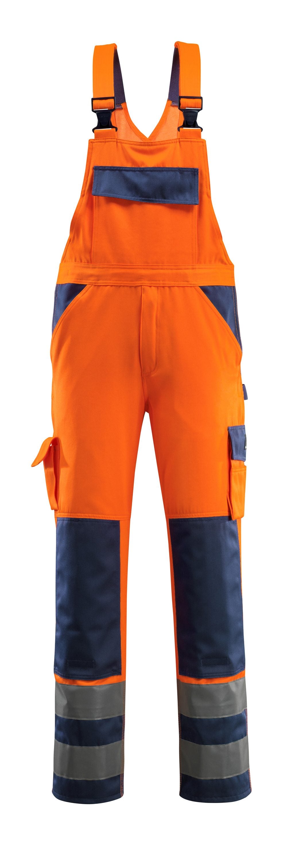 Amerikaanse overall 07169 - 141 - hi-vis oranje/marine