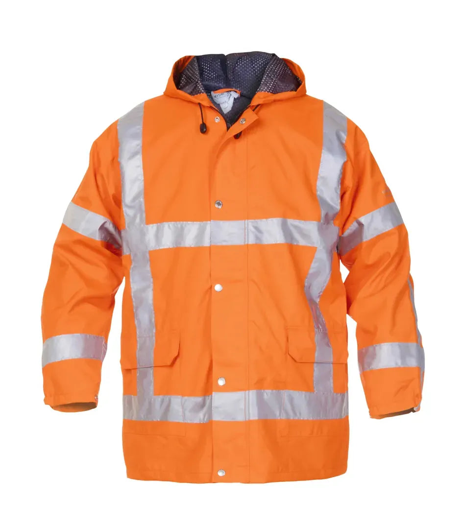 High-Visibility parka Uitdam - Fluor Oranje