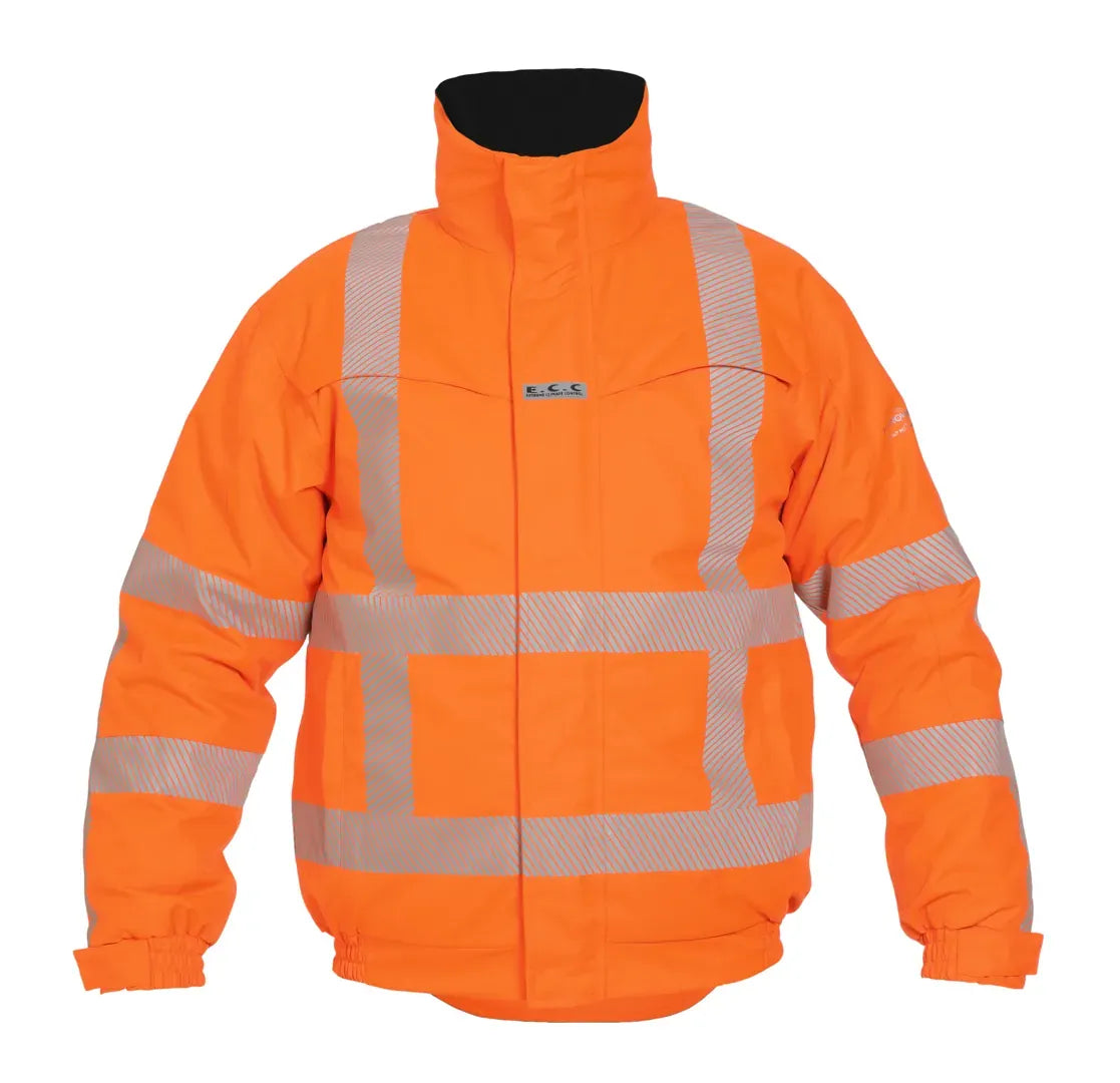 High-Visibility pilotjack Umag - Fluor Oranje