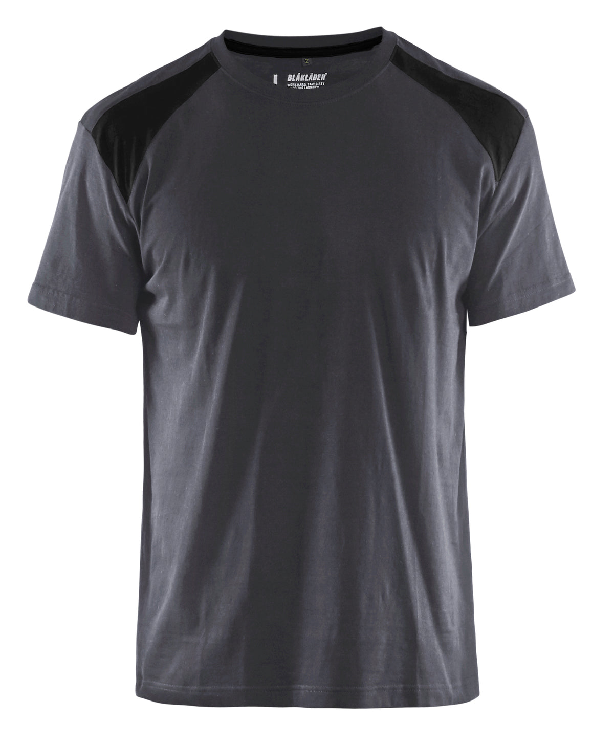 T-shirt Industrie 3379 - Medium grijs/Zwart