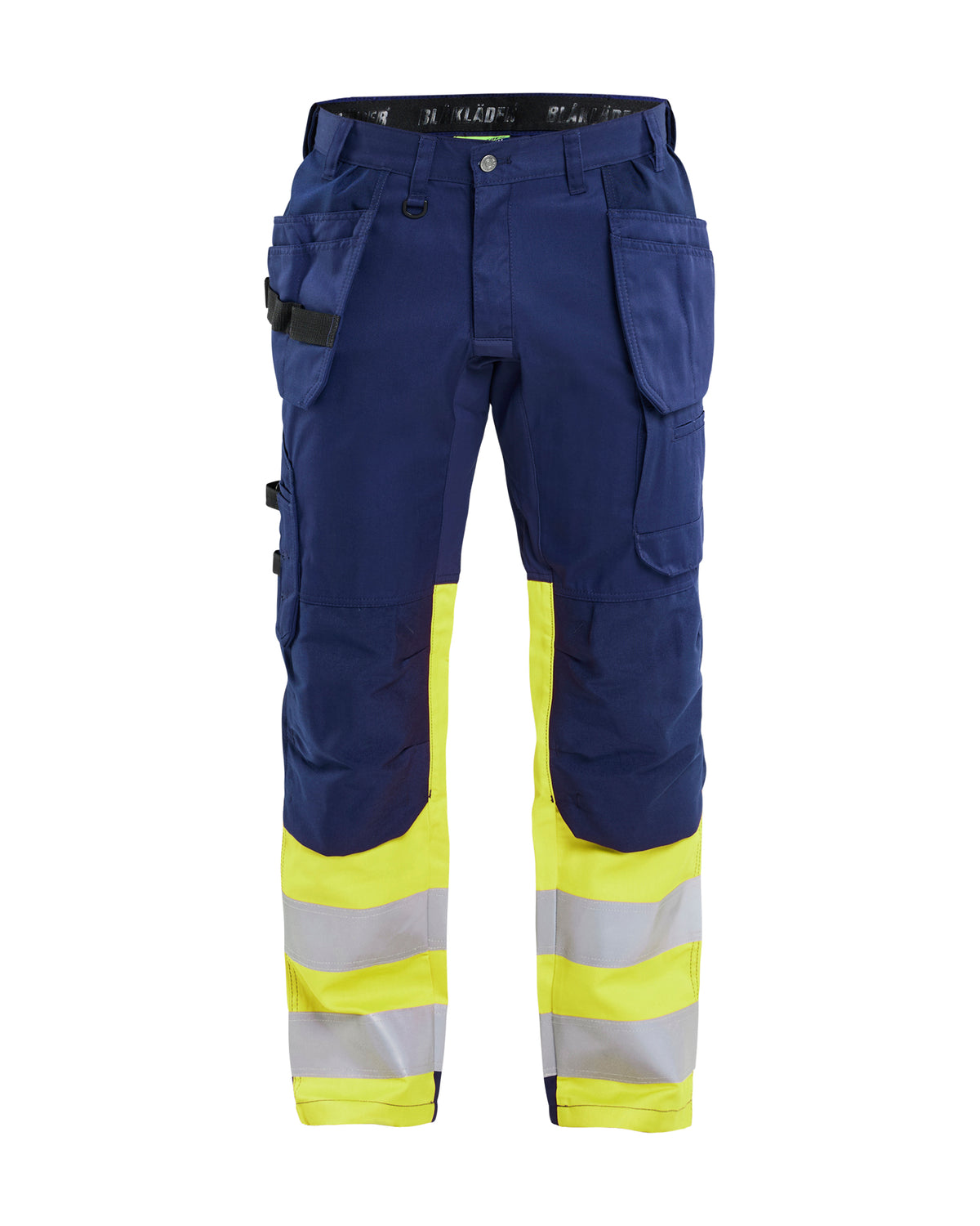 High-Visibility Werkbroek 1558 - Marine/High Vis Geel