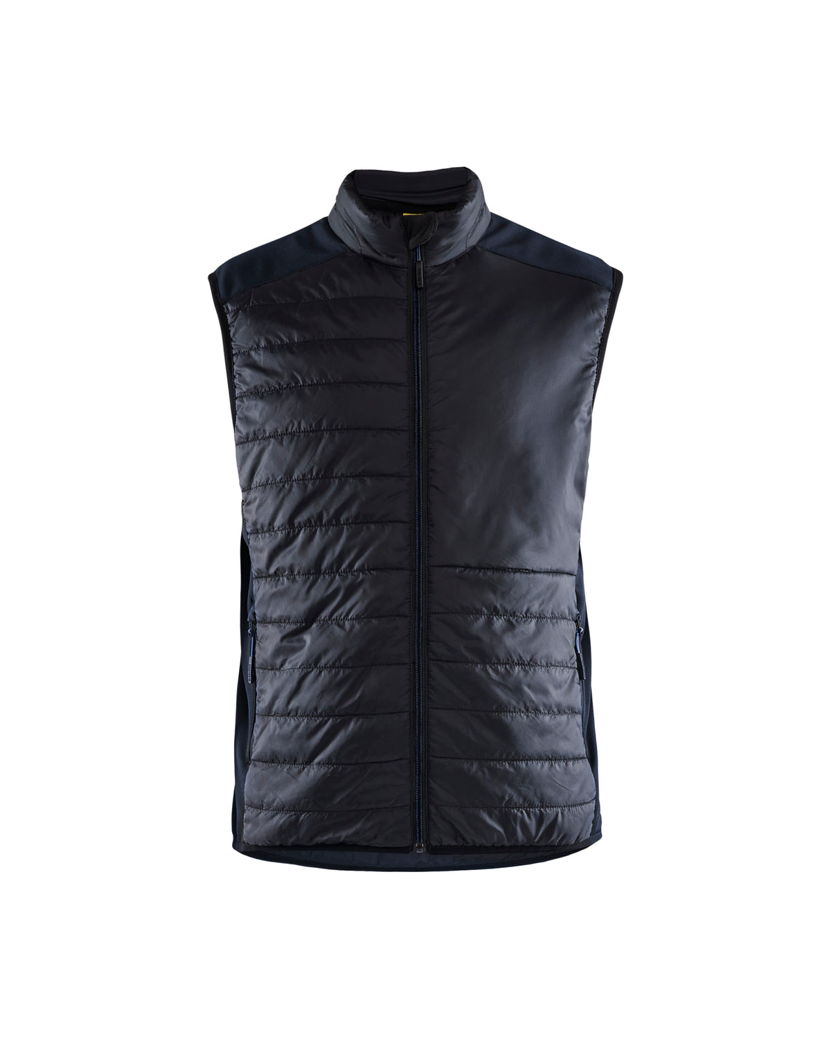 Gevoerde bodywarmer 3863 - Zwart/Donker marineblauw