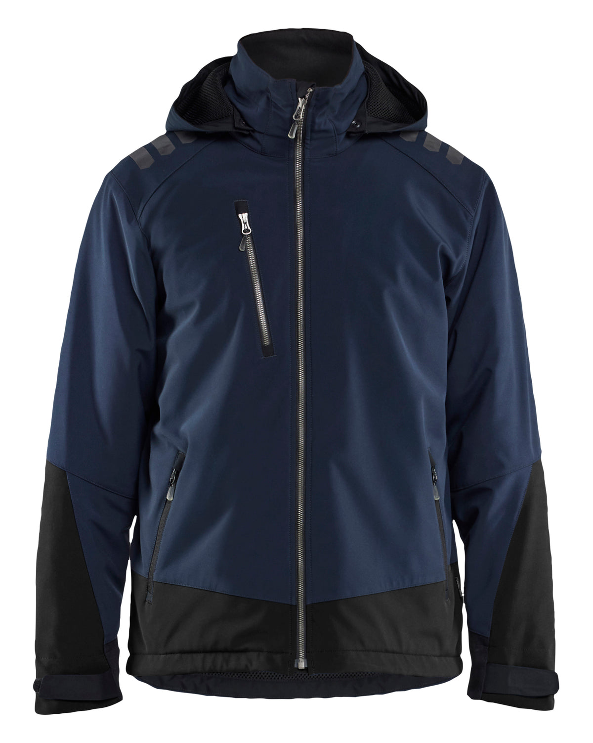 Softshell jack 4750 - Donker marineblauw/Zwart