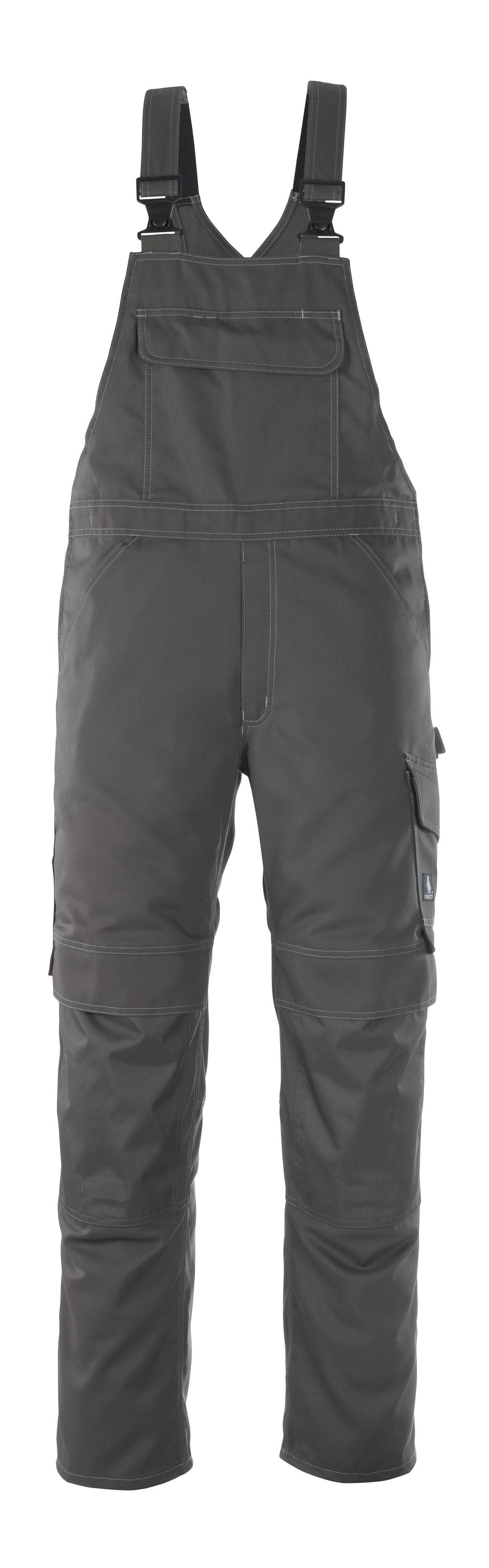 Amerikaanse overall met kniezakken 10169 - 18 - donkerantraciet