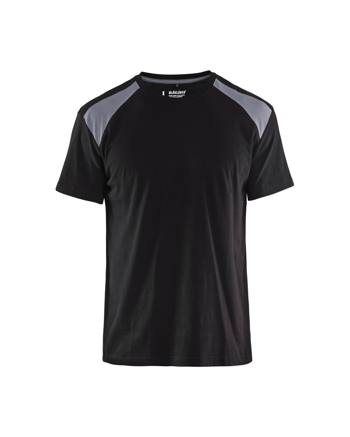 T-shirt Industrie 3379 - Zwart/Grijs