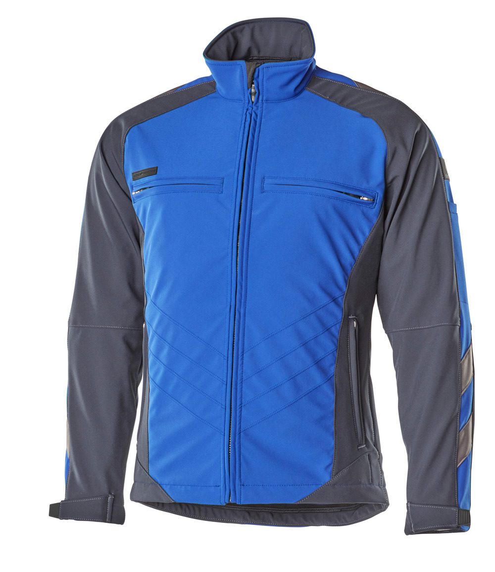 Softshell jas 12002 - 11010 - korenblauw/donkermarine