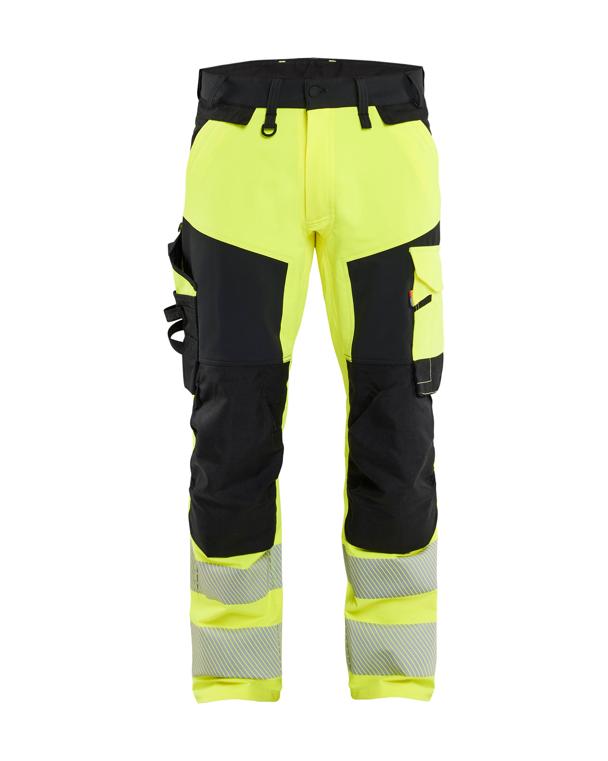 Werkbroek High-Visibility 1124 - High Vis Geel/Zwart