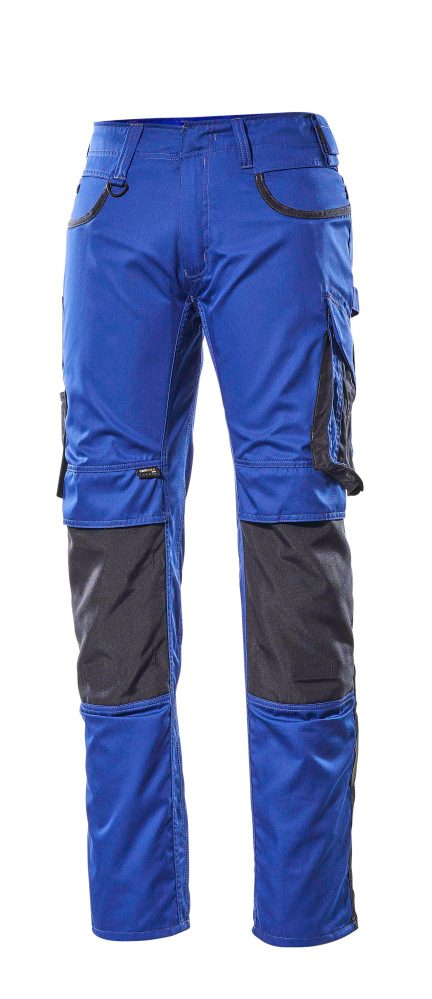 Broek met kniezakken 13079 - 11010 - korenblauw/donkermarine