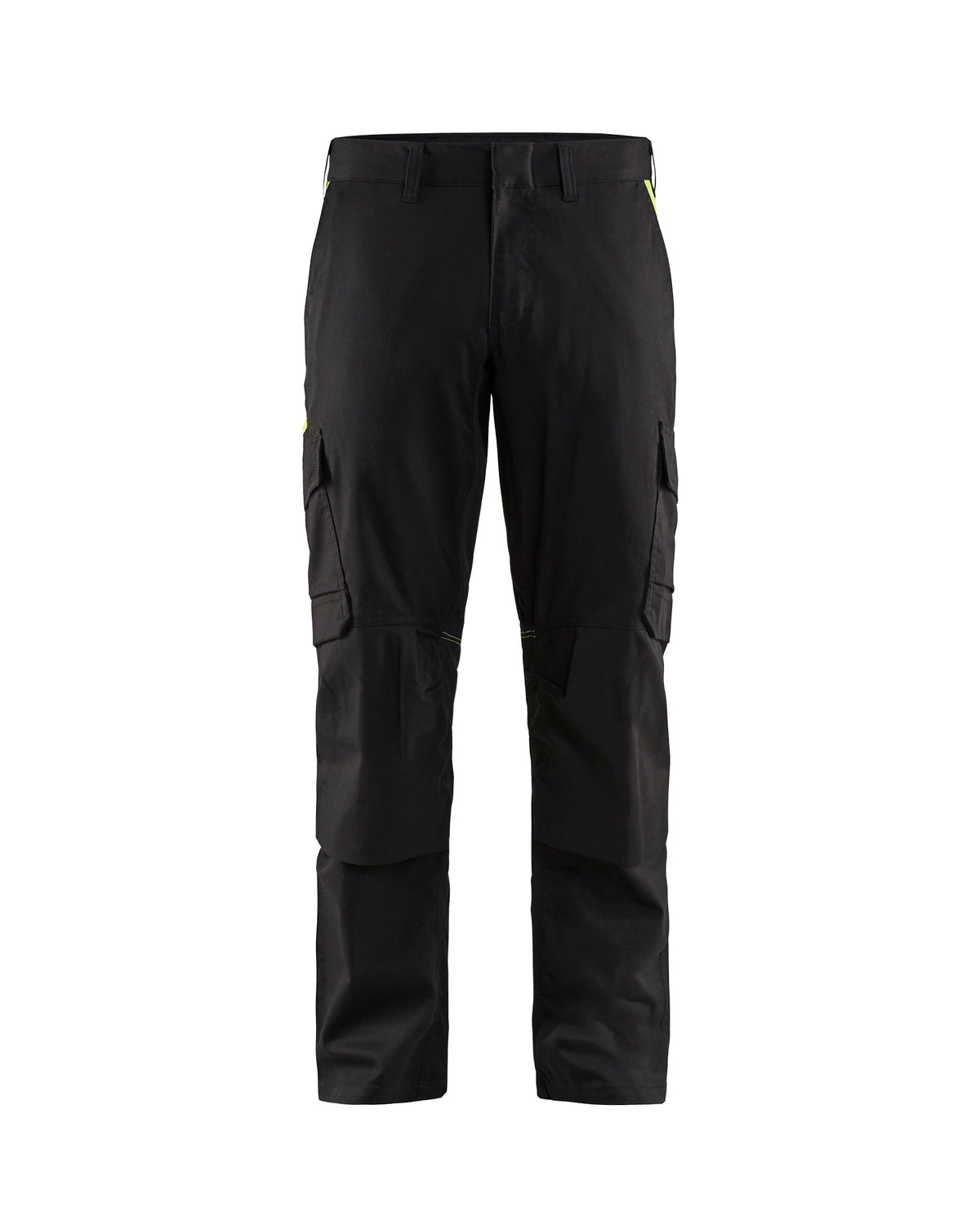 Werkbroek Industrie 1448 - Zwart/High Vis Geel