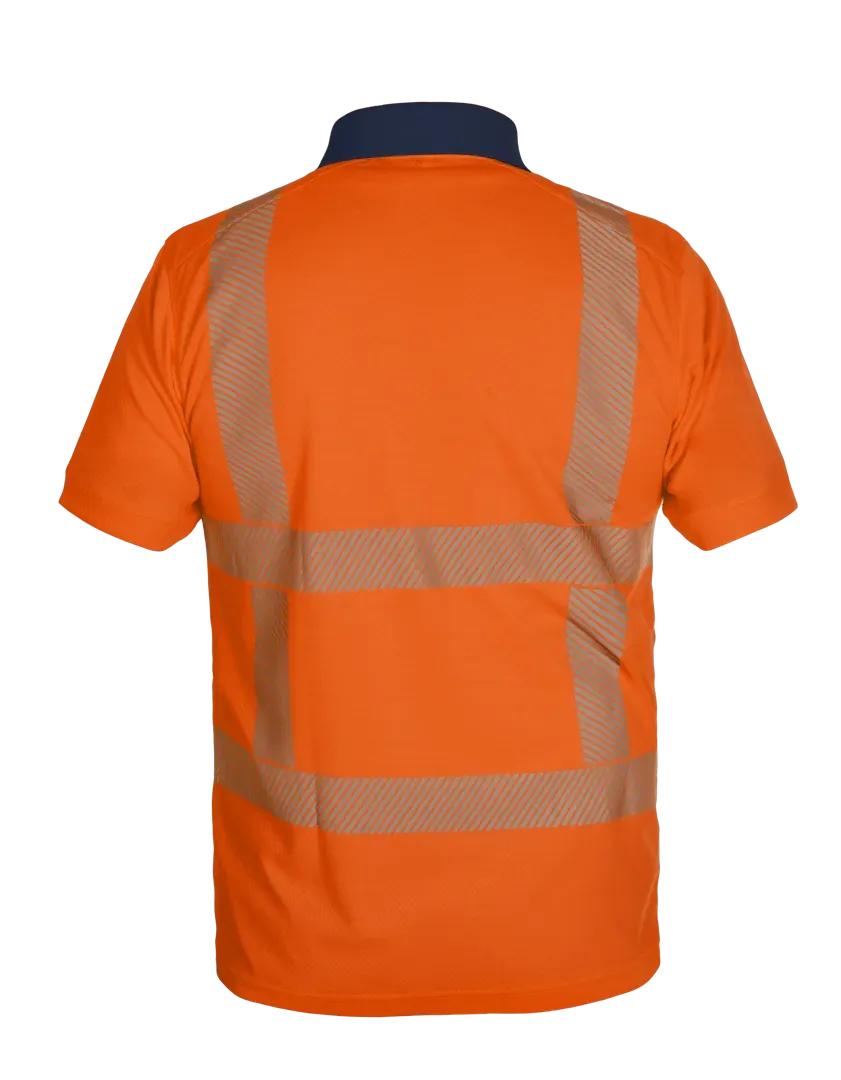 Hydrowear Unisex High Visibility Polo Shirt Trento