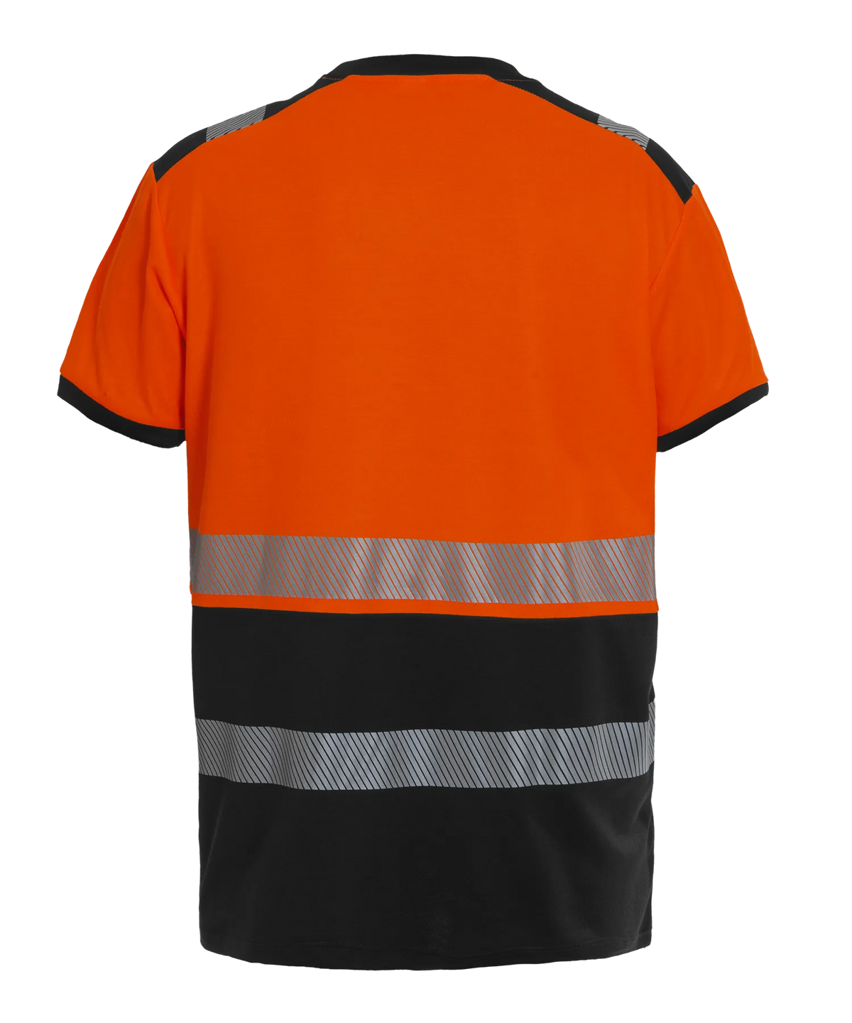 High-Visibility t-shirt Tivoli - Fluor Oranje - Zwart