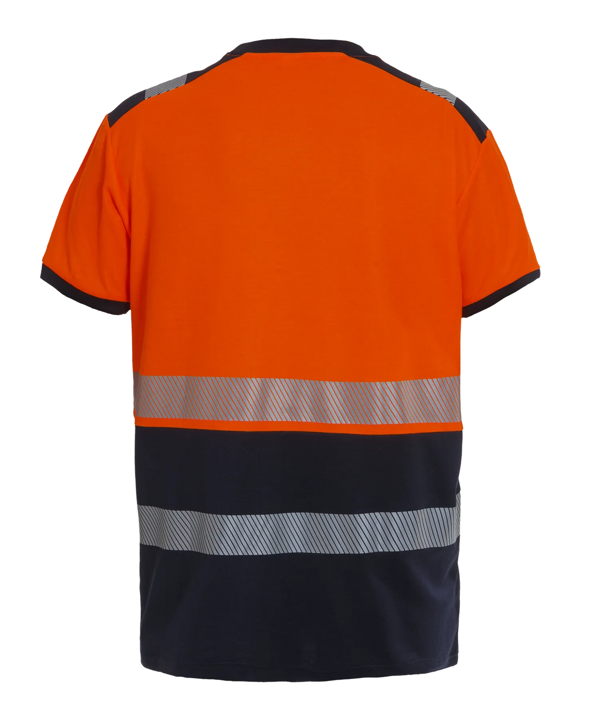 High-Visibility t-shirt Tivoli - Fluor Oranje - Marine