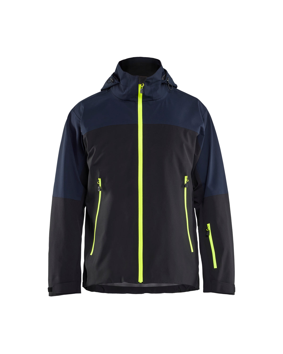Shell Jack Striker - Donker marineblauw/High Vis Geel