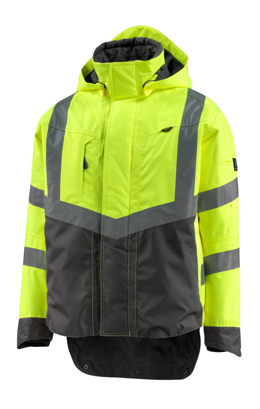 Shelljas 15501 - 1718 - hi-vis geel/donkerantraciet