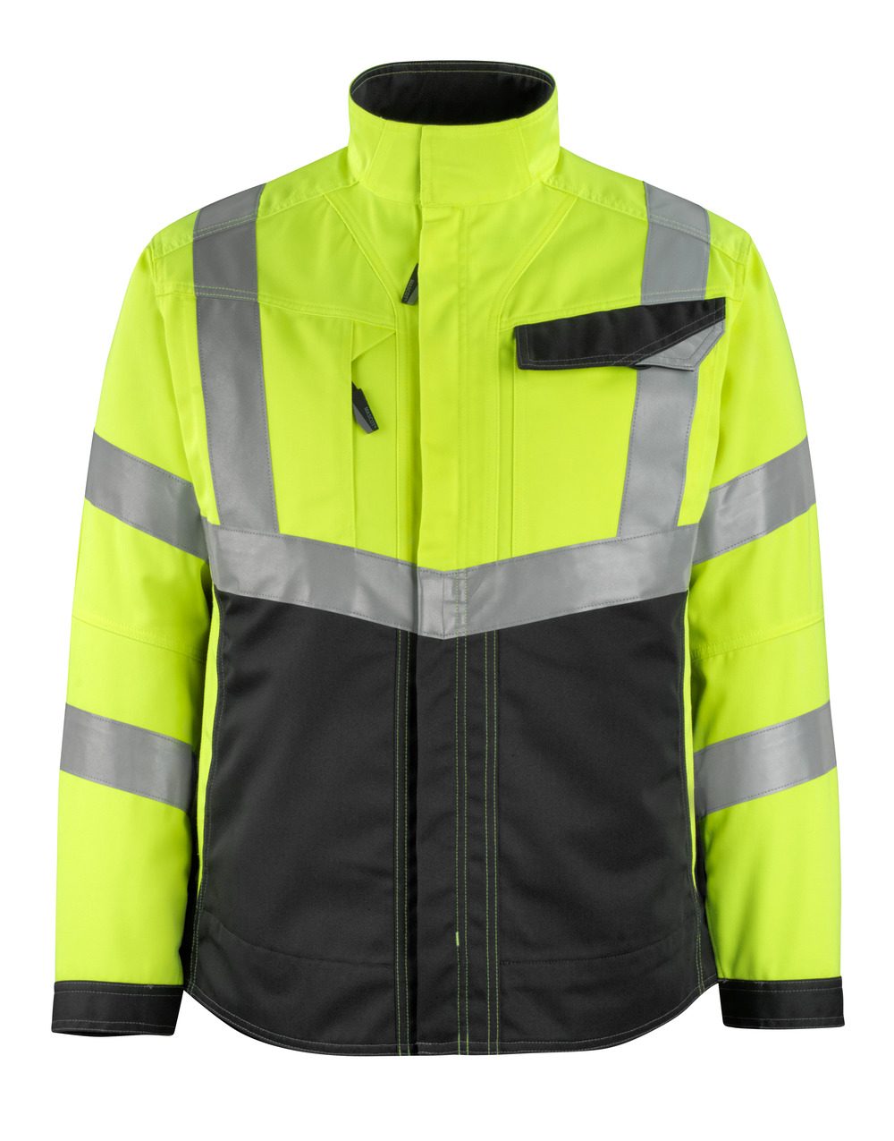 High-Visibility jas 15509 - 1709 - hi-vis geel/zwart