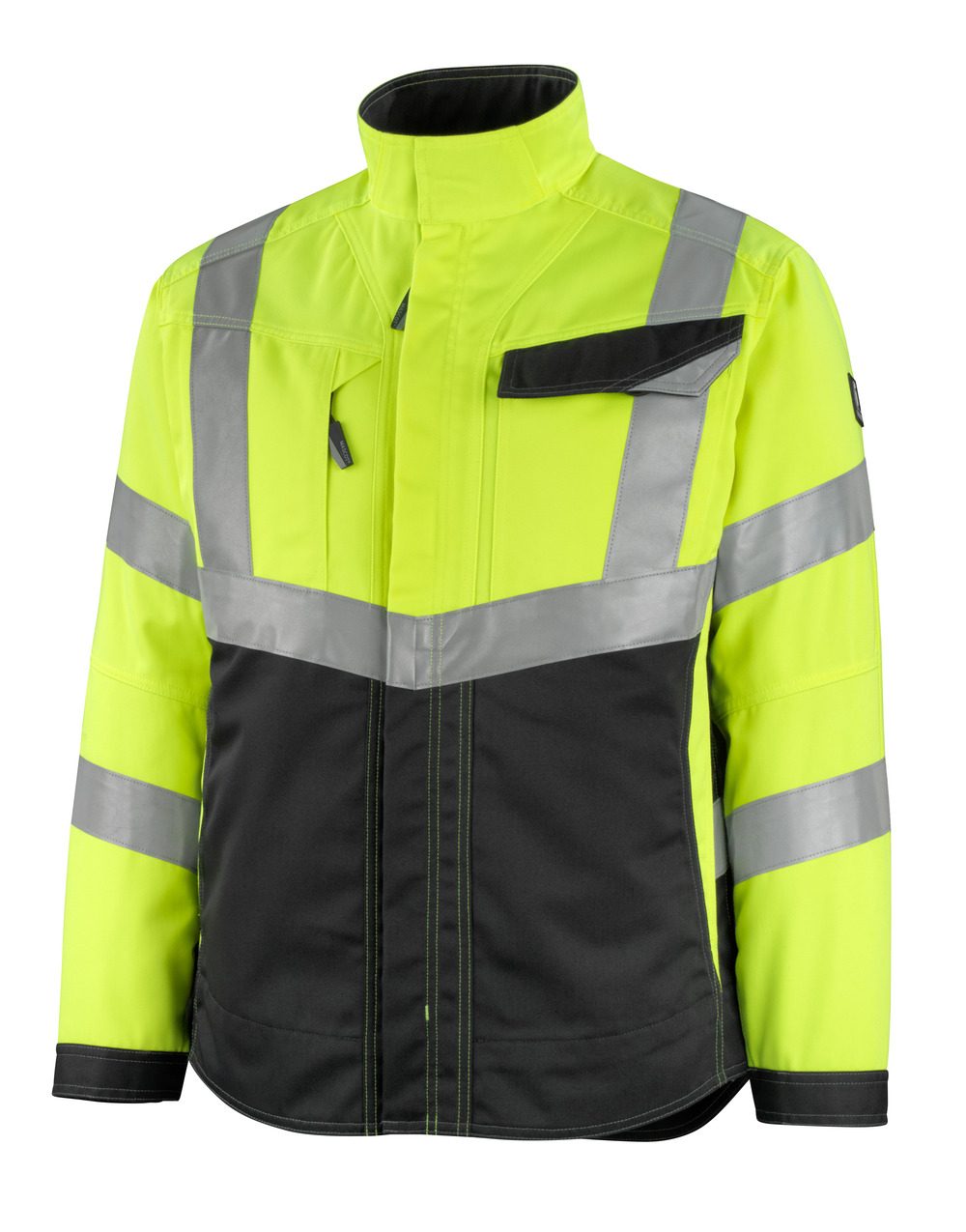 High-Visibility jas 15509 - 1709 - hi-vis geel/zwart