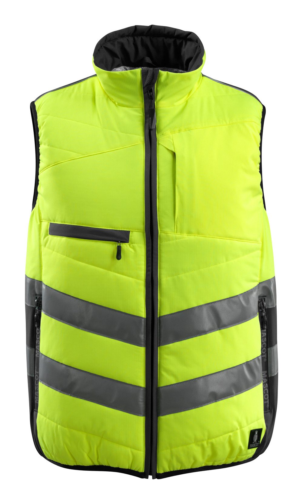 Wintervest 15565 - 1709 - hi-vis geel/zwart
