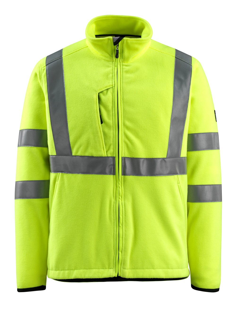 Fleecejack 15903 - 17 - hi-vis geel