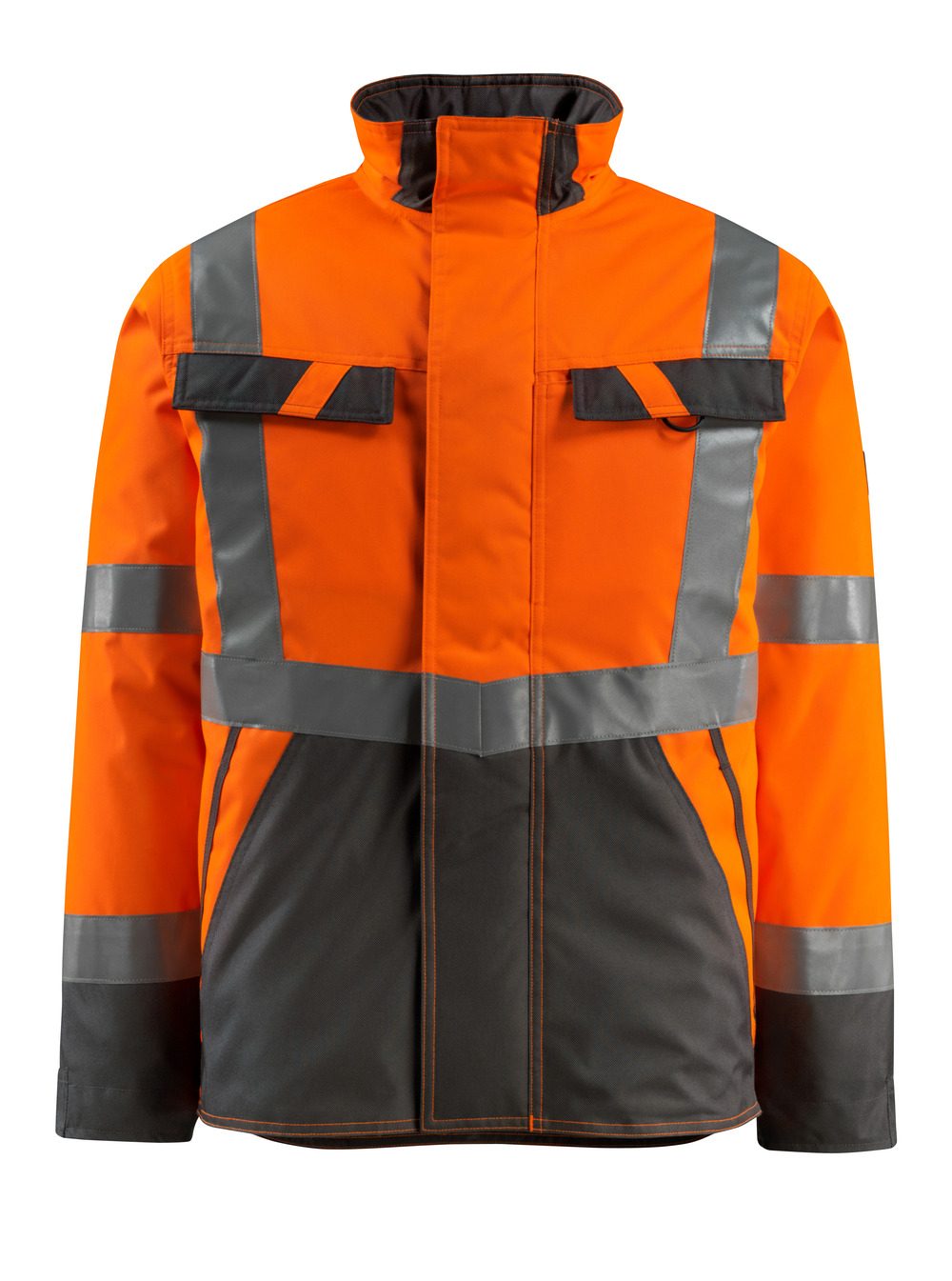 Winterjas 15935 - 1418 - hi-vis oranje/donkerantraciet