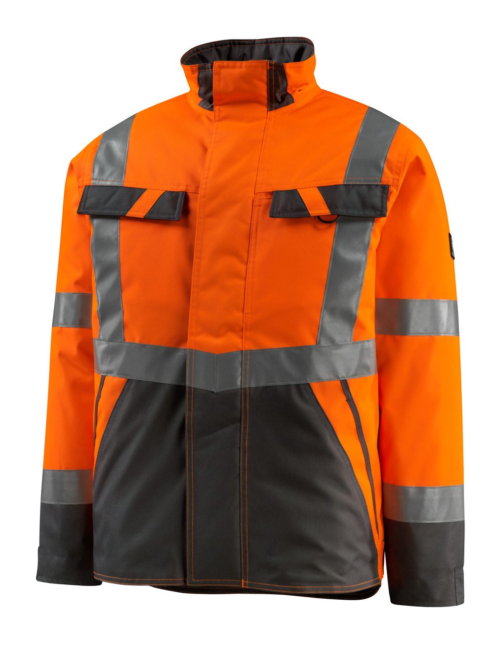 Winterjas 15935 - 1418 - hi-vis oranje/donkerantraciet