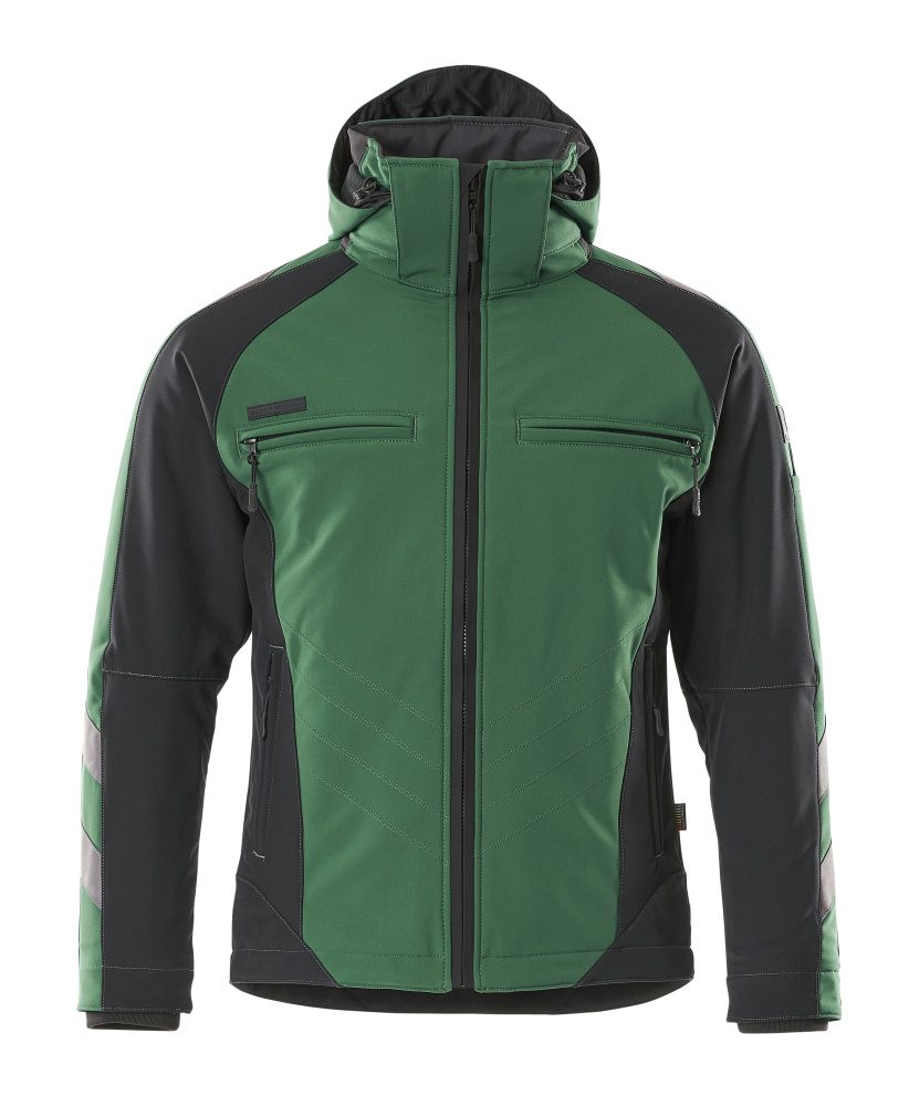 Winterjas 16002 - 0309 - groen/zwart