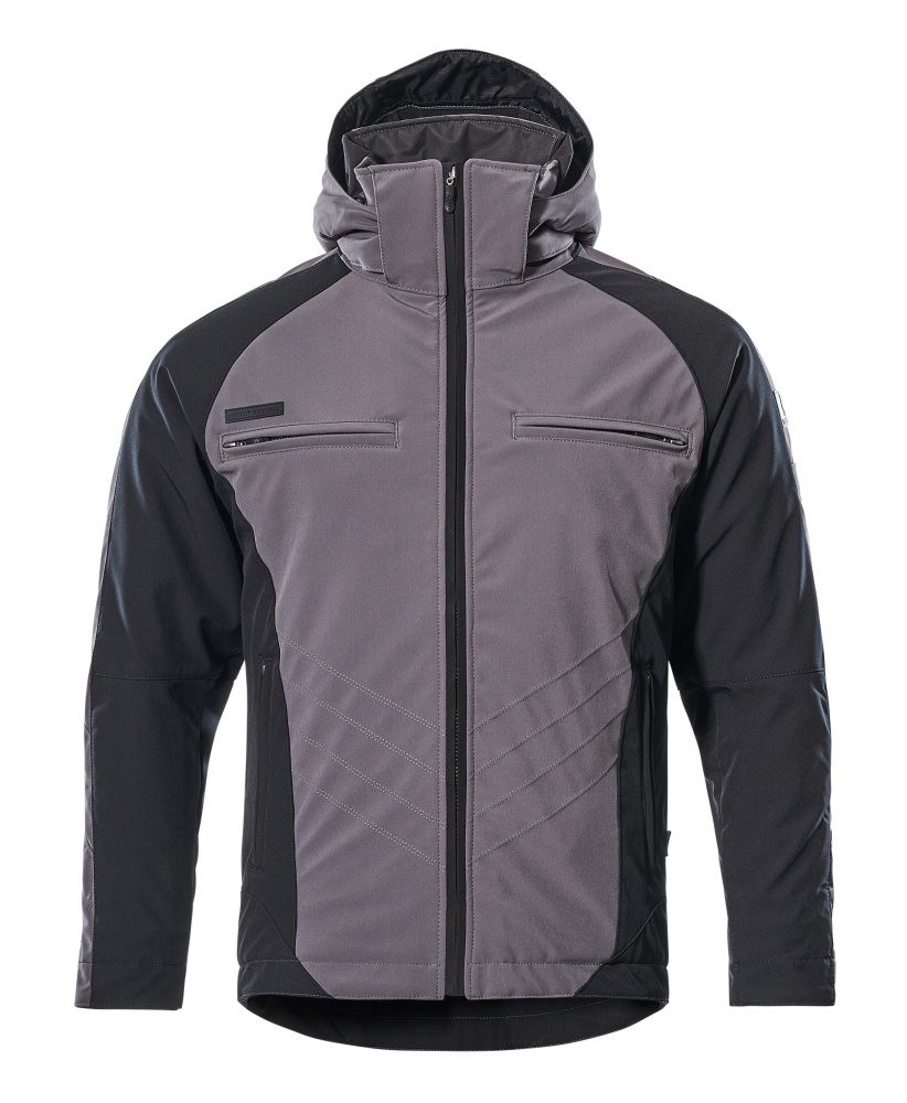 Winterjas 16002 - 88809 - antraciet/zwart