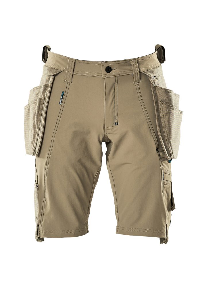 Korte broek met spijkerzakken Advanced 17149 - 55 - lichtkhaki