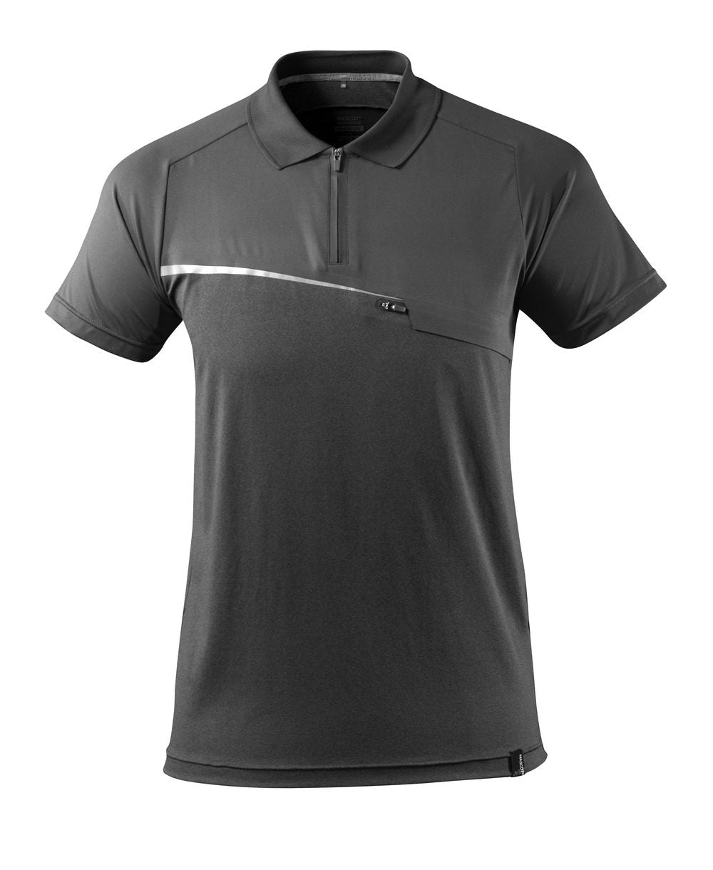 Poloshirt 17283 - 18 - donkerantraciet
