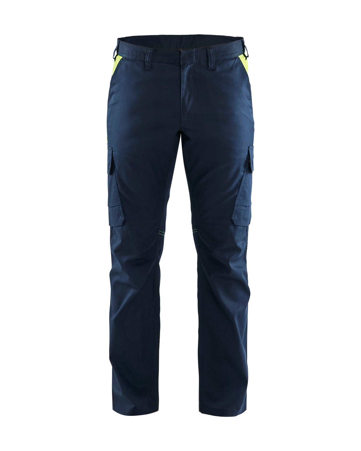 Werkbroek Industrie 1444 - Donker marineblauw/High Vis Geel