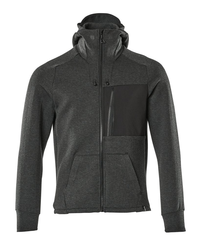 MASCOT Unisex Capuchontrui Met Rits 17384-319-09