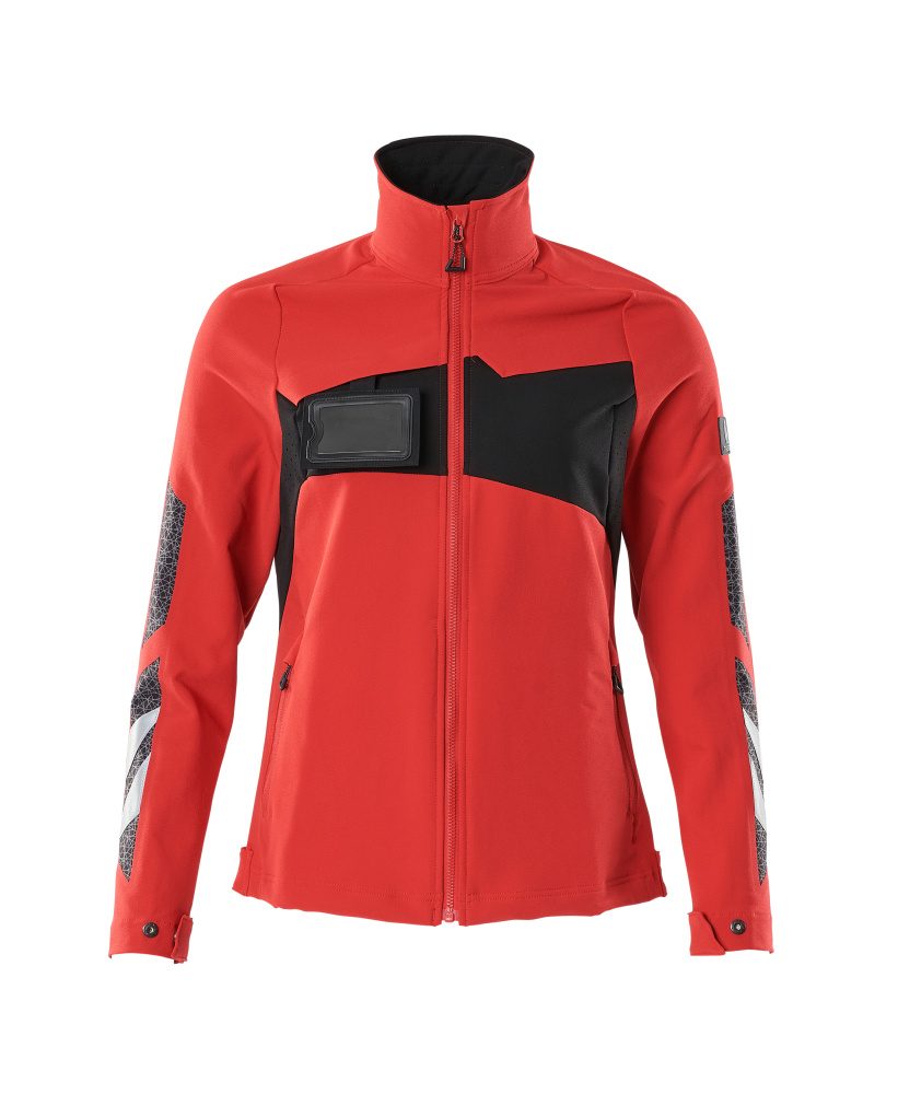 Shelljas Dames 18008 - 20209 - signaalrood/zwart