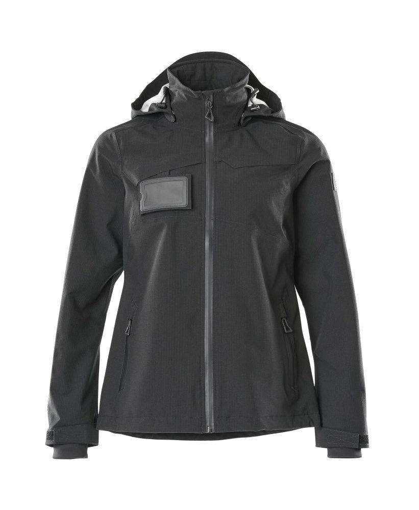 Shelljas met capuchon Accelerate Dames 18011 - 09 - zwart