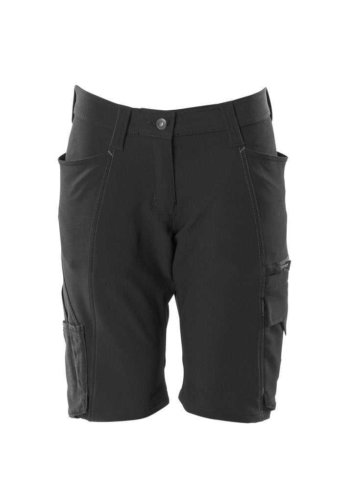 Korte werkbroek Dames 18048 - 09 - zwart