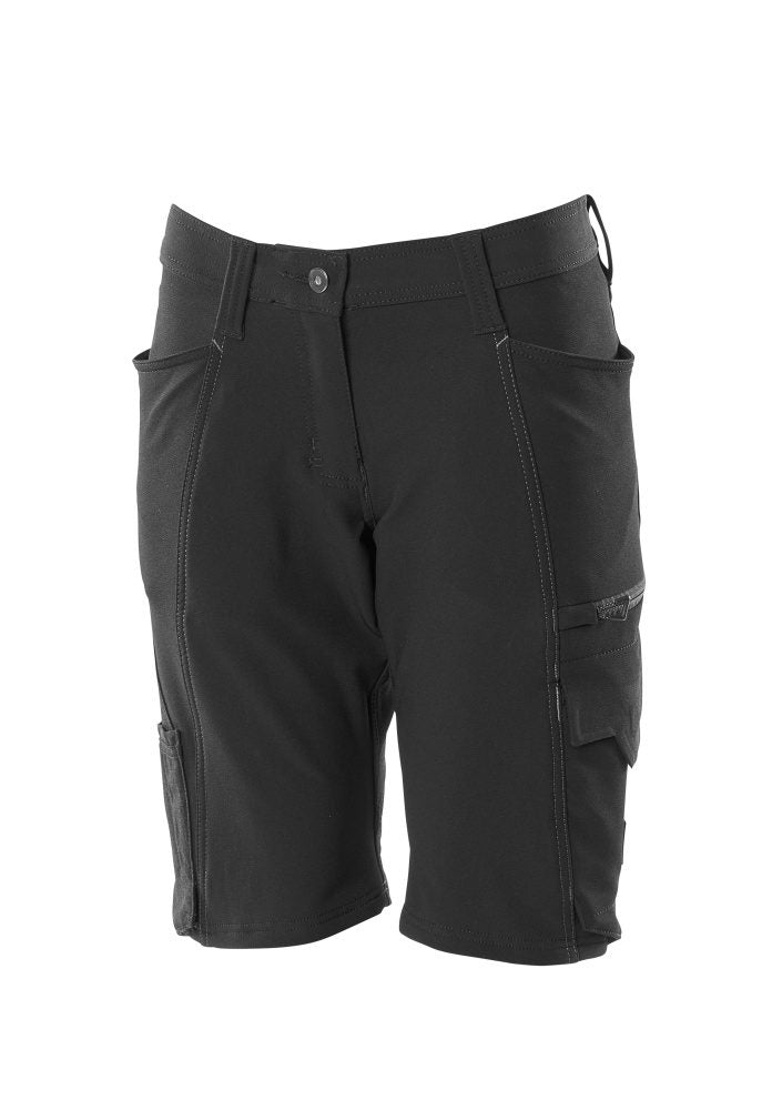 Korte werkbroek Dames 18048 - 09 - zwart