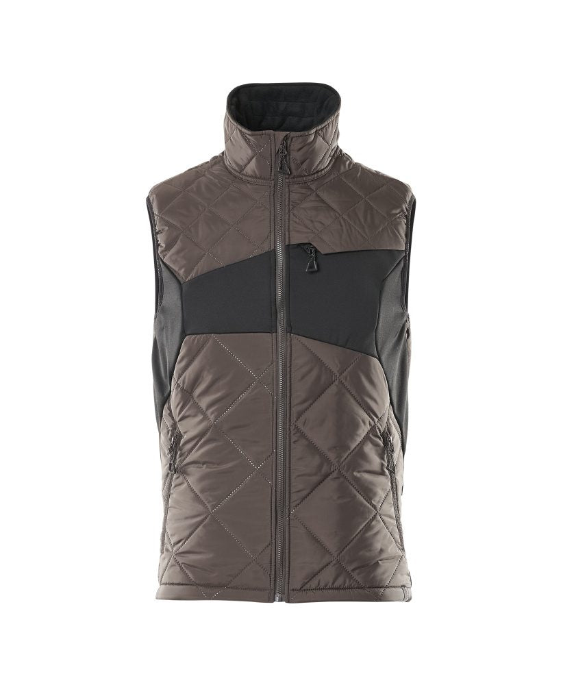 Thermobodywarmer 18065 - 1809 - donkerantraciet/zwart