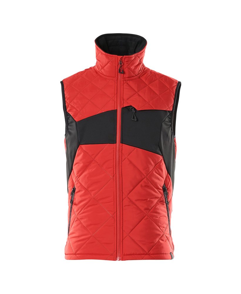 Thermobodywarmer 18065 - 20209 - signaalrood/zwart