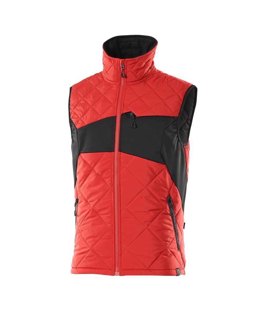 Thermobodywarmer 18065 - 20209 - signaalrood/zwart