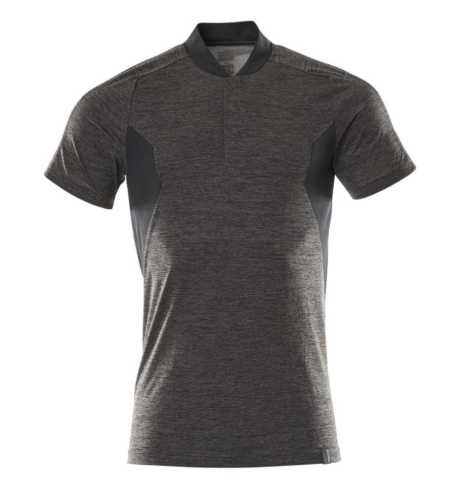 Poloshirt 18083 - 1809 - donkerantraciet/zwart